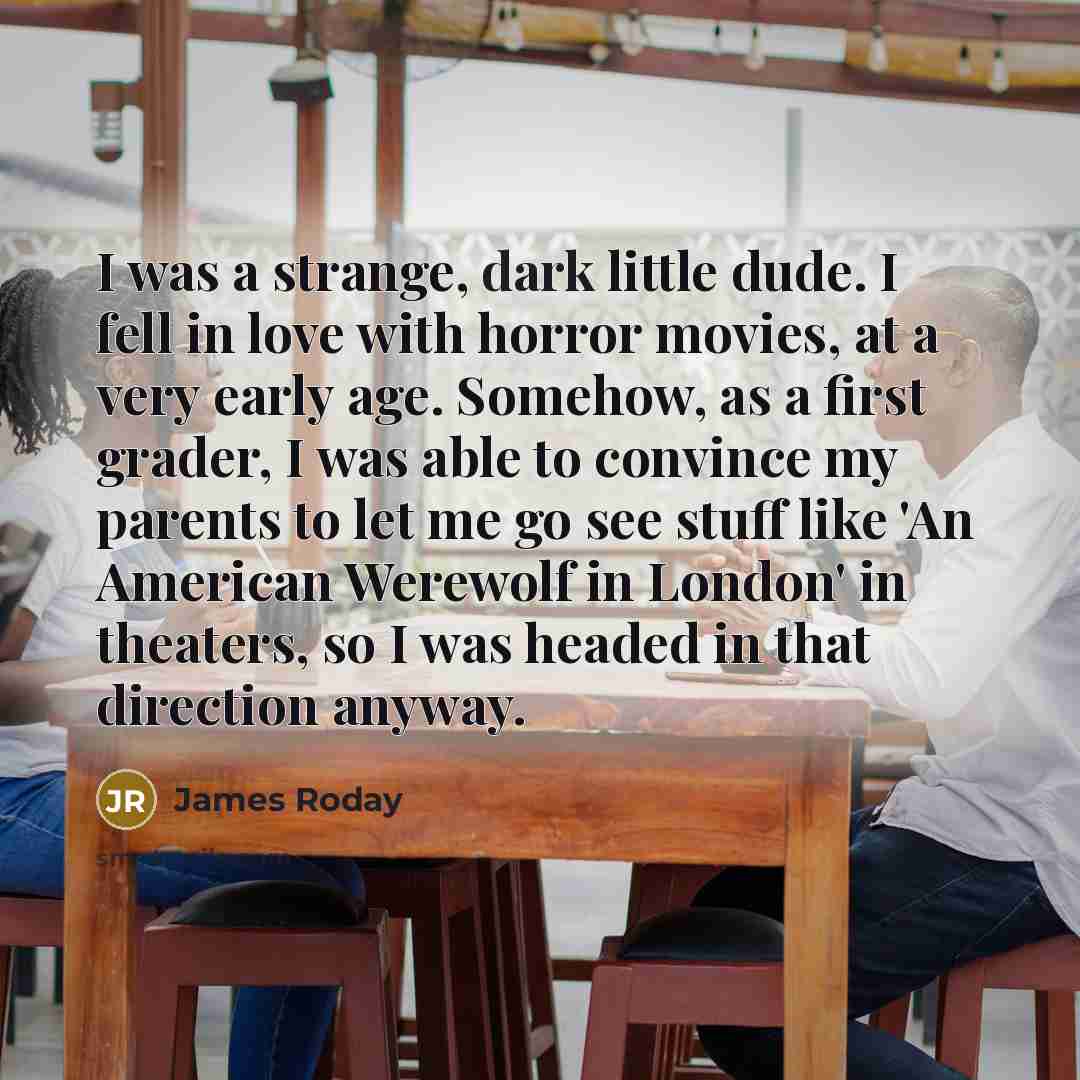 “I was a strange, dark little dude. I fell in…” quote by James Roday