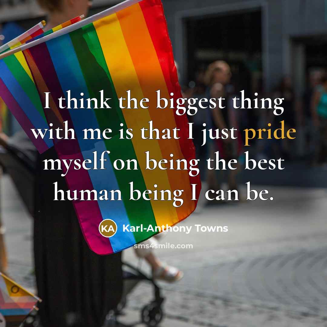 “I think the biggest thing with me is that I…” quote by Karl-Anthony Towns