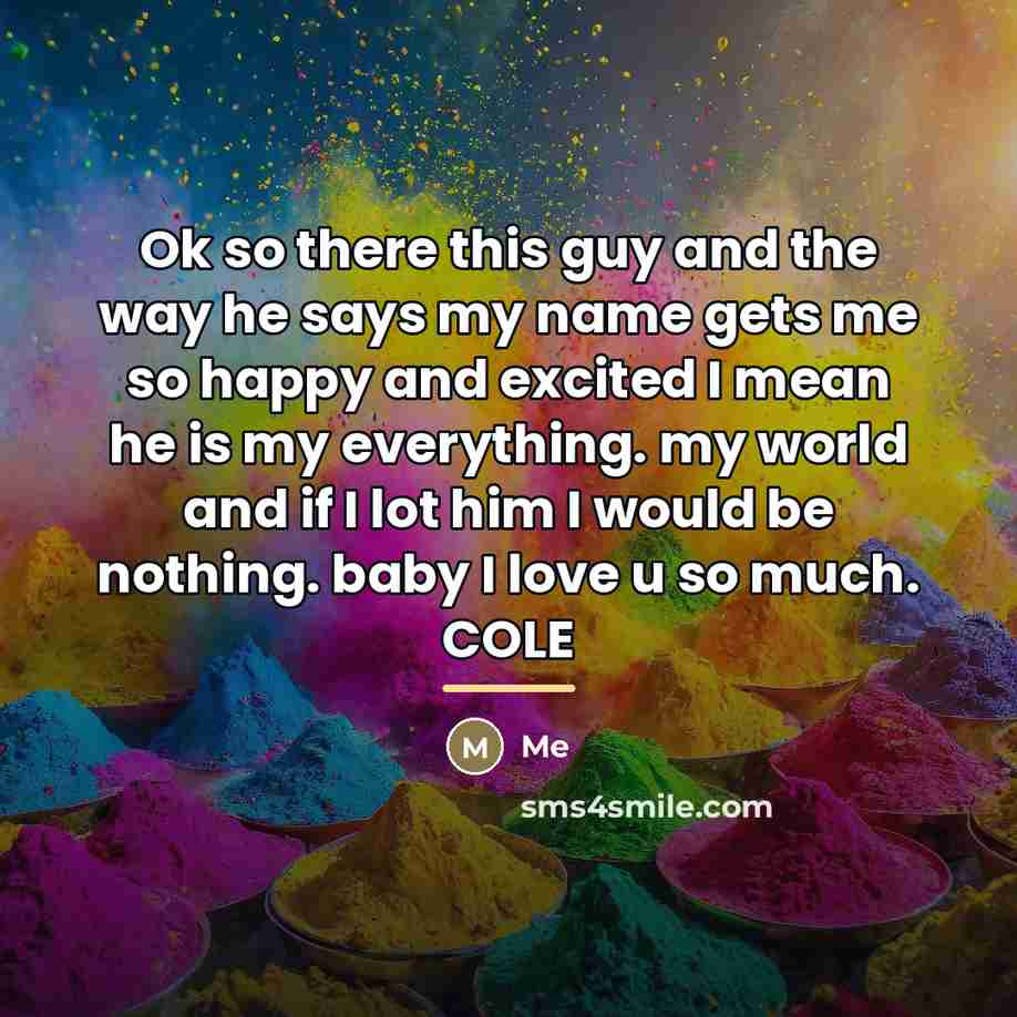 “Ok so there this guy and the way he says…” quote by Me