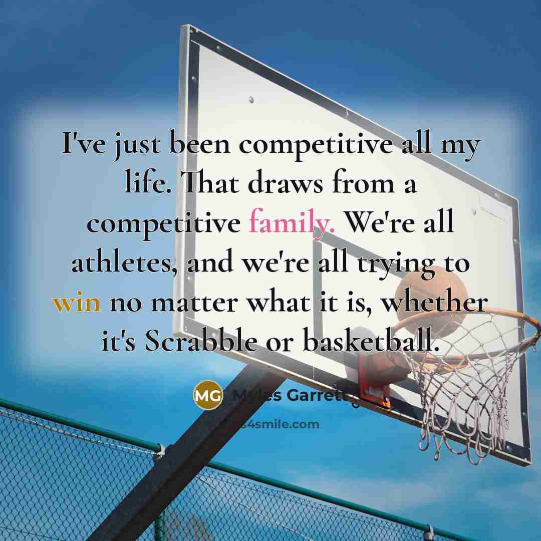 “I've just been competitive all my life. That draws from…” quote by Myles Garrett