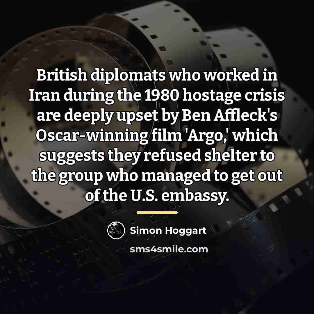 “British diplomats who worked in Iran during the 1980 hostage…” quote by Simon Hoggart