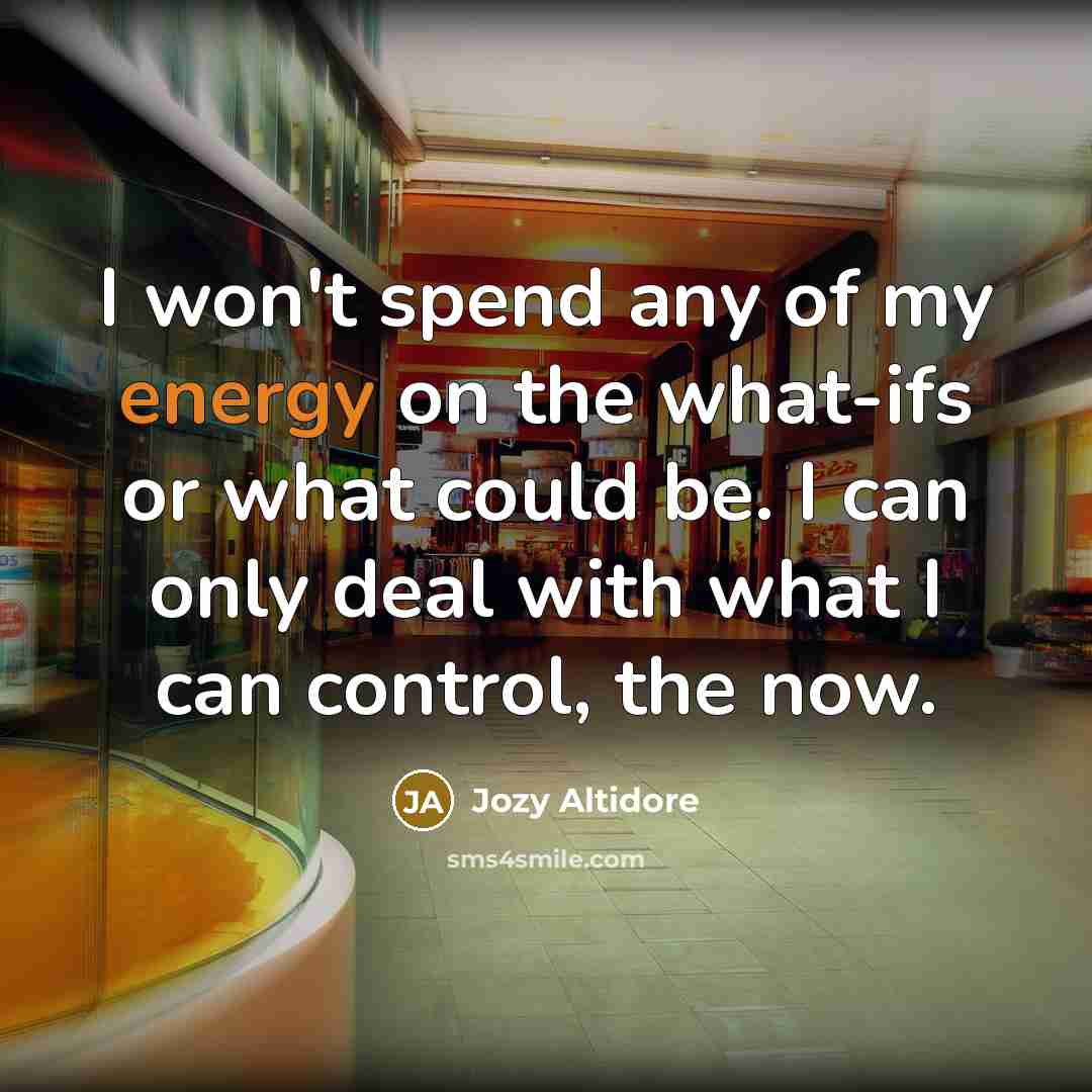 “I won't spend any of my energy on the what-ifs…” quote by Jozy Altidore