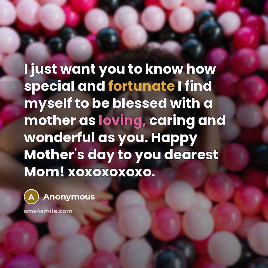 “I just want you to know how special and fortunate…” quote by Anonymous