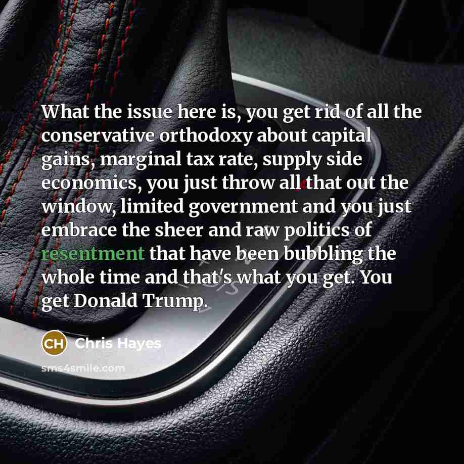 “What the issue here is, you get rid of all…” quote by Chris Hayes