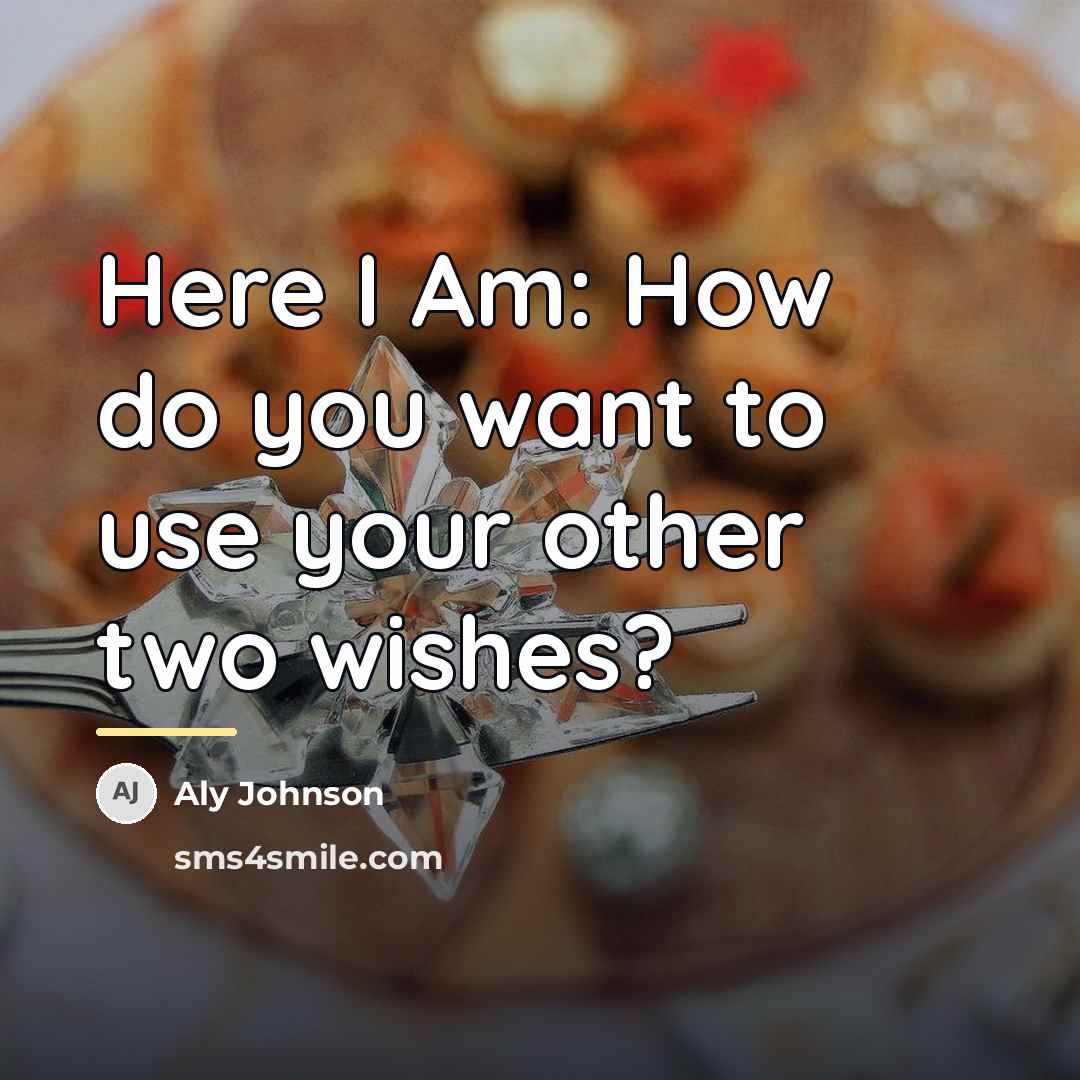“Here I Am: How do you want to use your…” quote by Aly Johnson