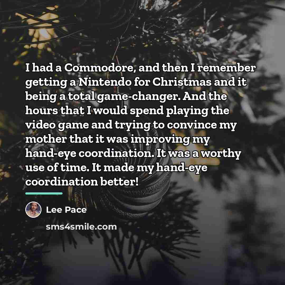 “I had a Commodore, and then I remember getting a…” quote by Lee Pace