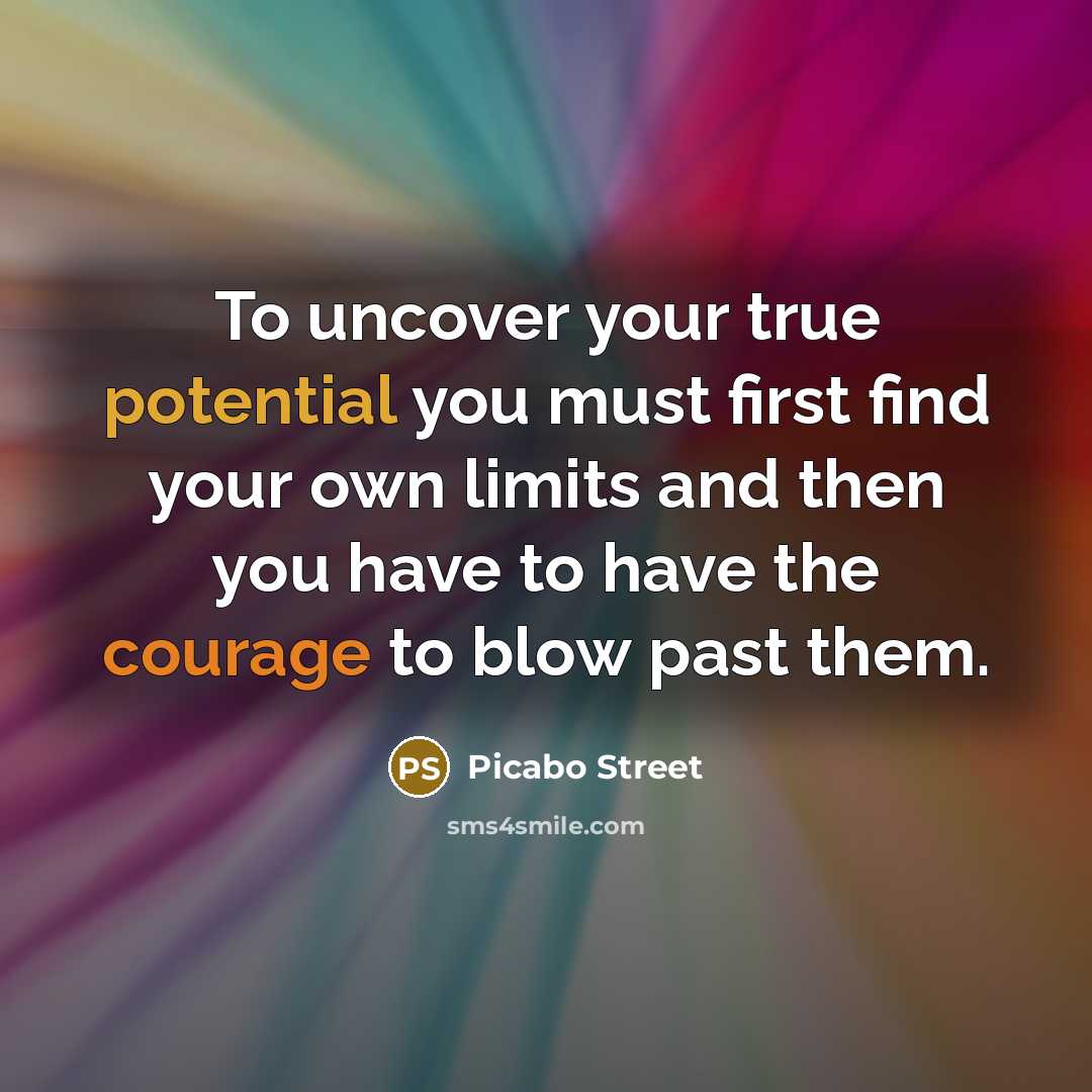 “To uncover your true potential you must first find your…” quote by Picabo Street