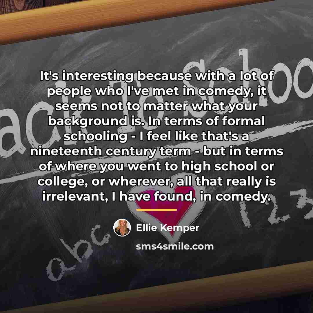 “It's interesting because with a lot of people who I've…” quote by Ellie Kemper