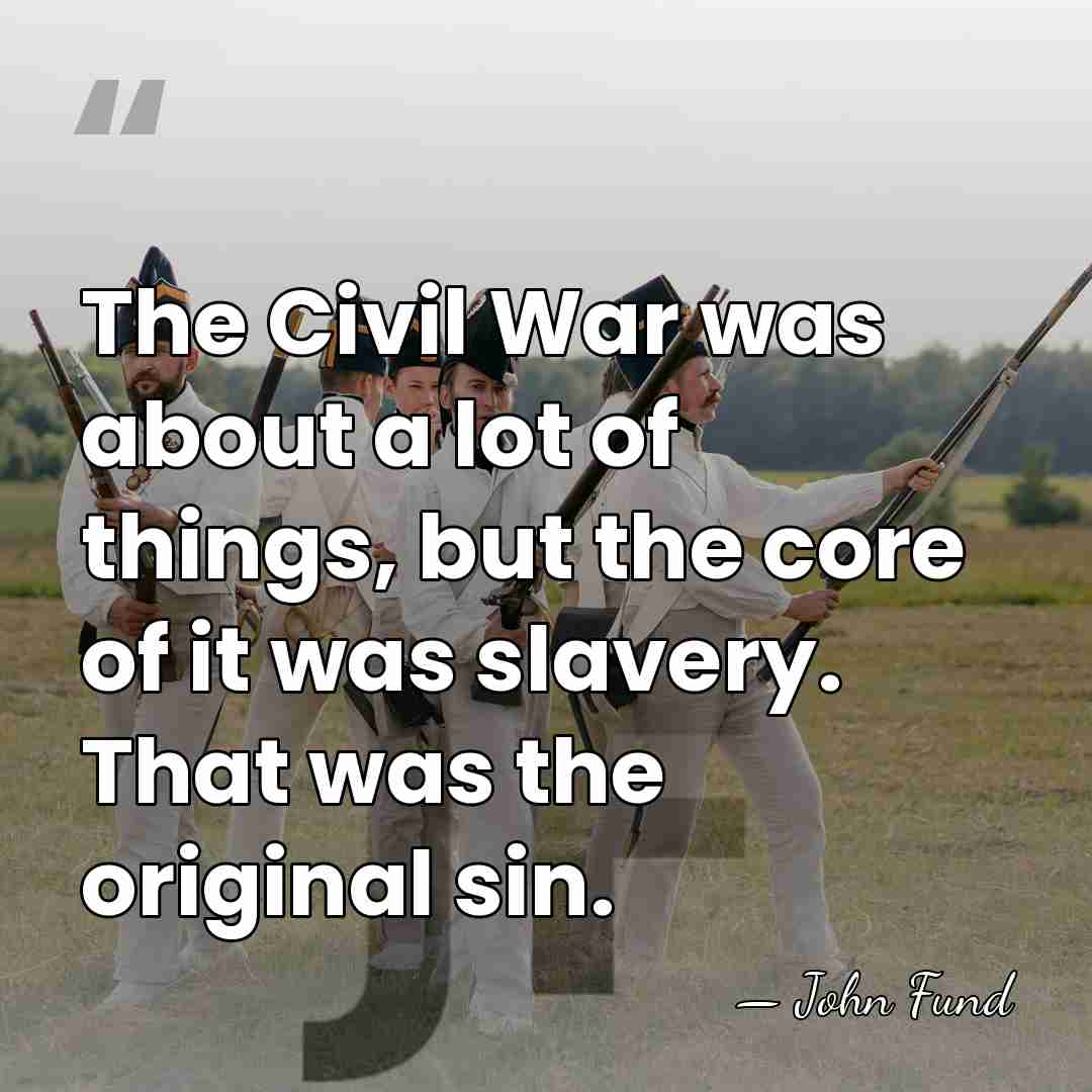 The Civil War was about a lot of things, but the core&hellip; - John Fund