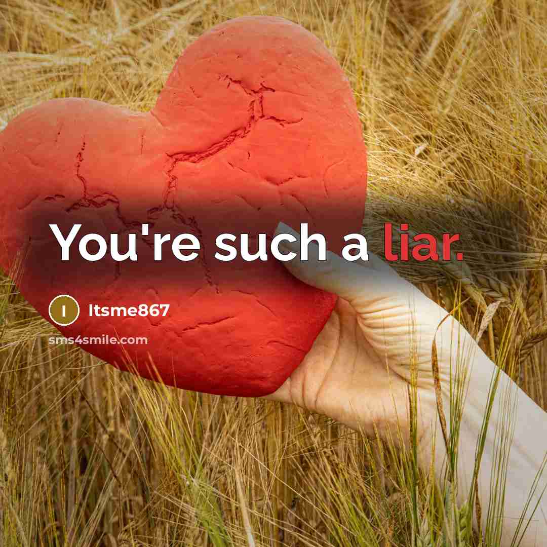 “You're such a liar.…” quote by Itsme867