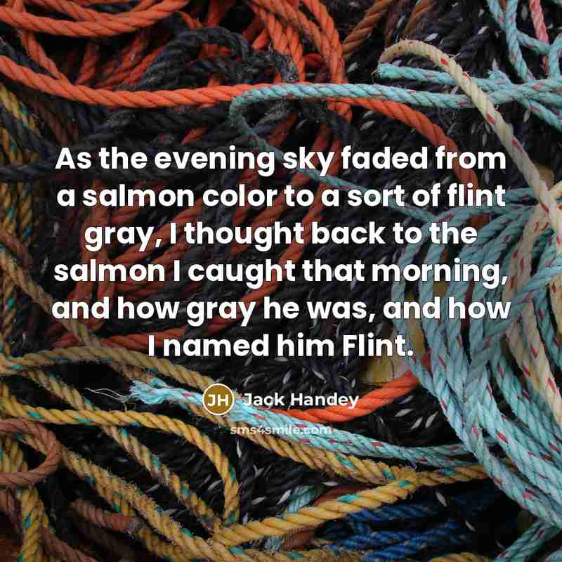 “As the evening sky faded from a salmon color to…” quote by Jack Handey