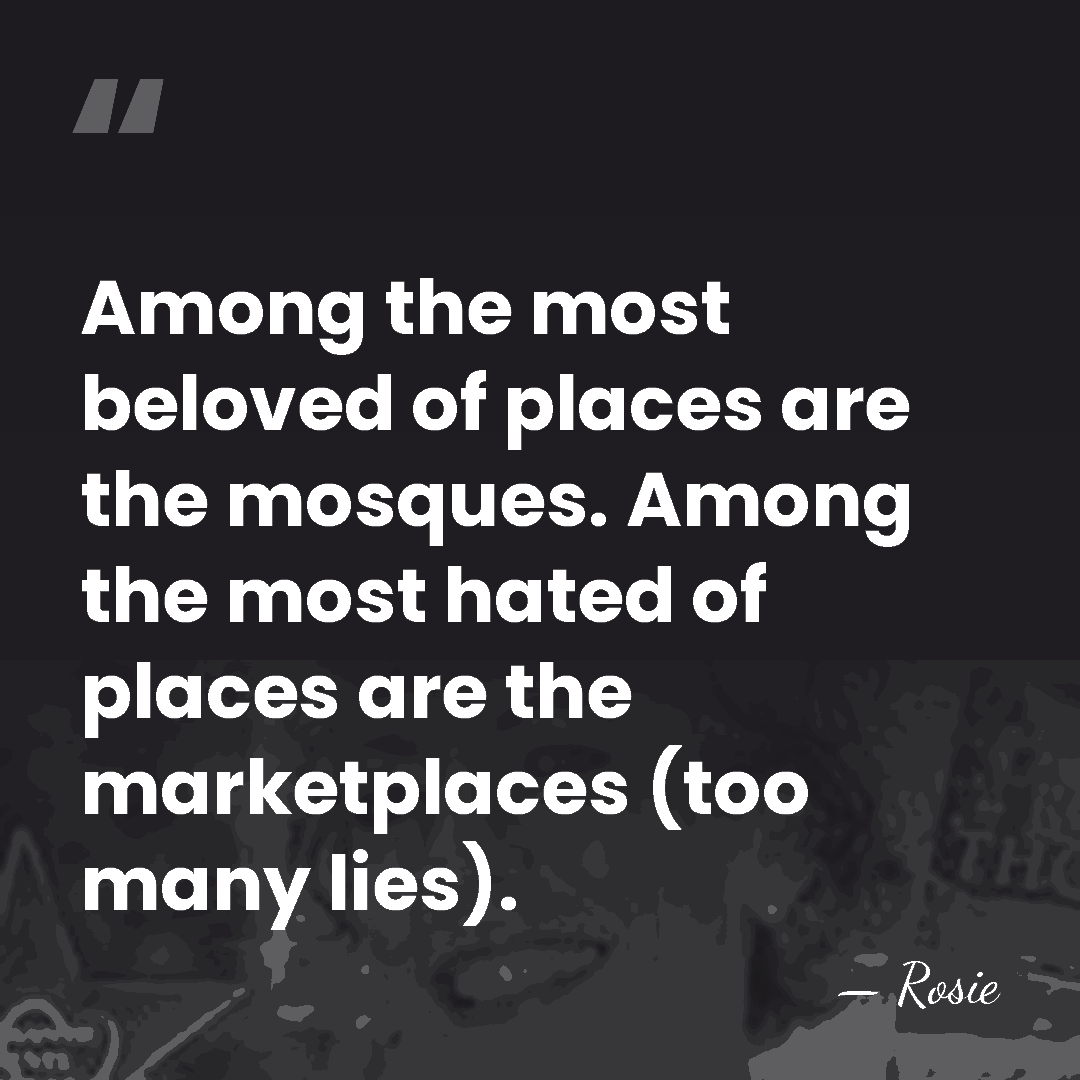 Among the most beloved of places are the mosques. Among the most&hellip; - Rosie