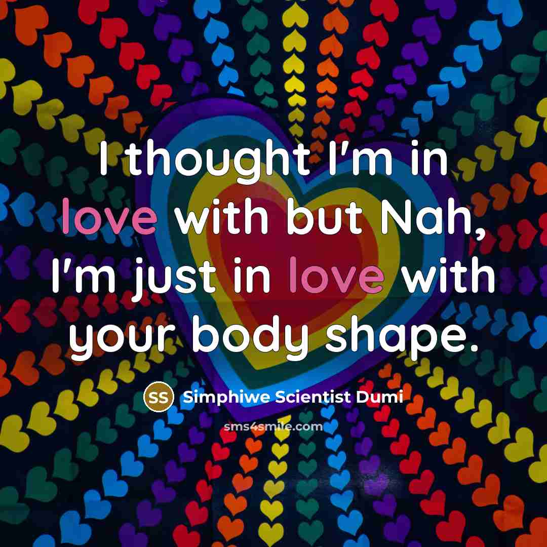 “I thought I'm in love with but Nah, I'm just…” quote by Simphiwe Scientist Dumi