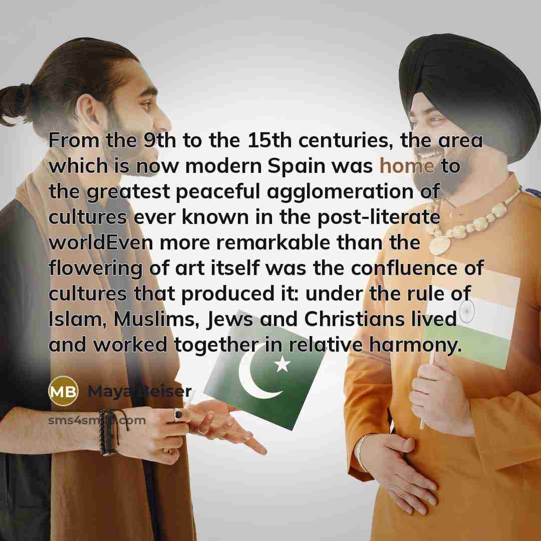 “From the 9th to the 15th centuries, the area which…” quote by Maya Beiser