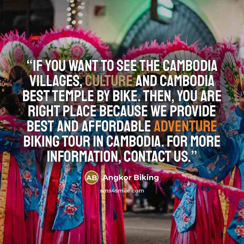 “If you want to see the Cambodia villages, culture and Cambodia best temple by bike. Then, you are right place because we provide best and affordable adventure biking tour in Cambodia. For more information, contact us.” quote by Angkor Biking