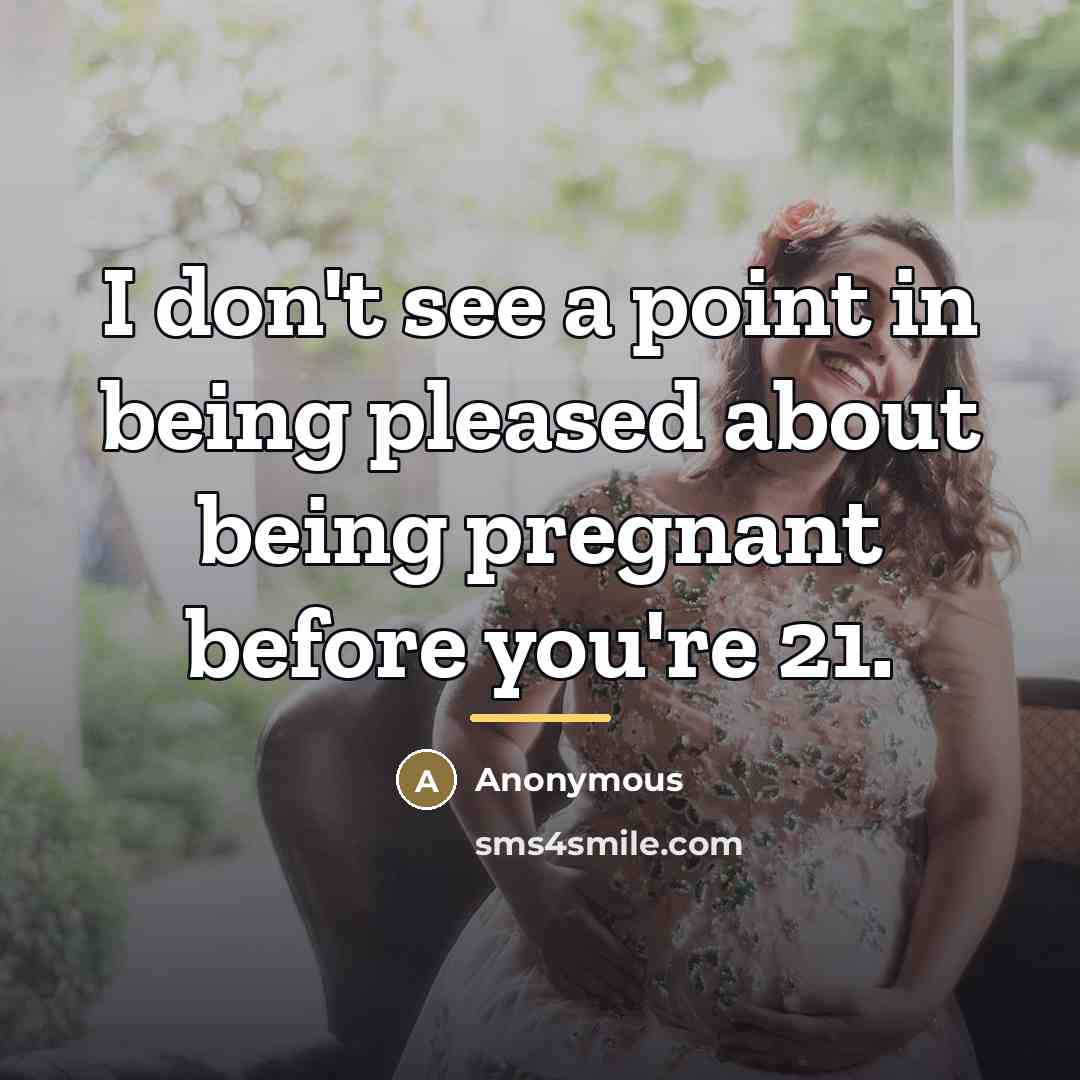 “I don't see a point in being pleased about being…” quote by Anonymous
