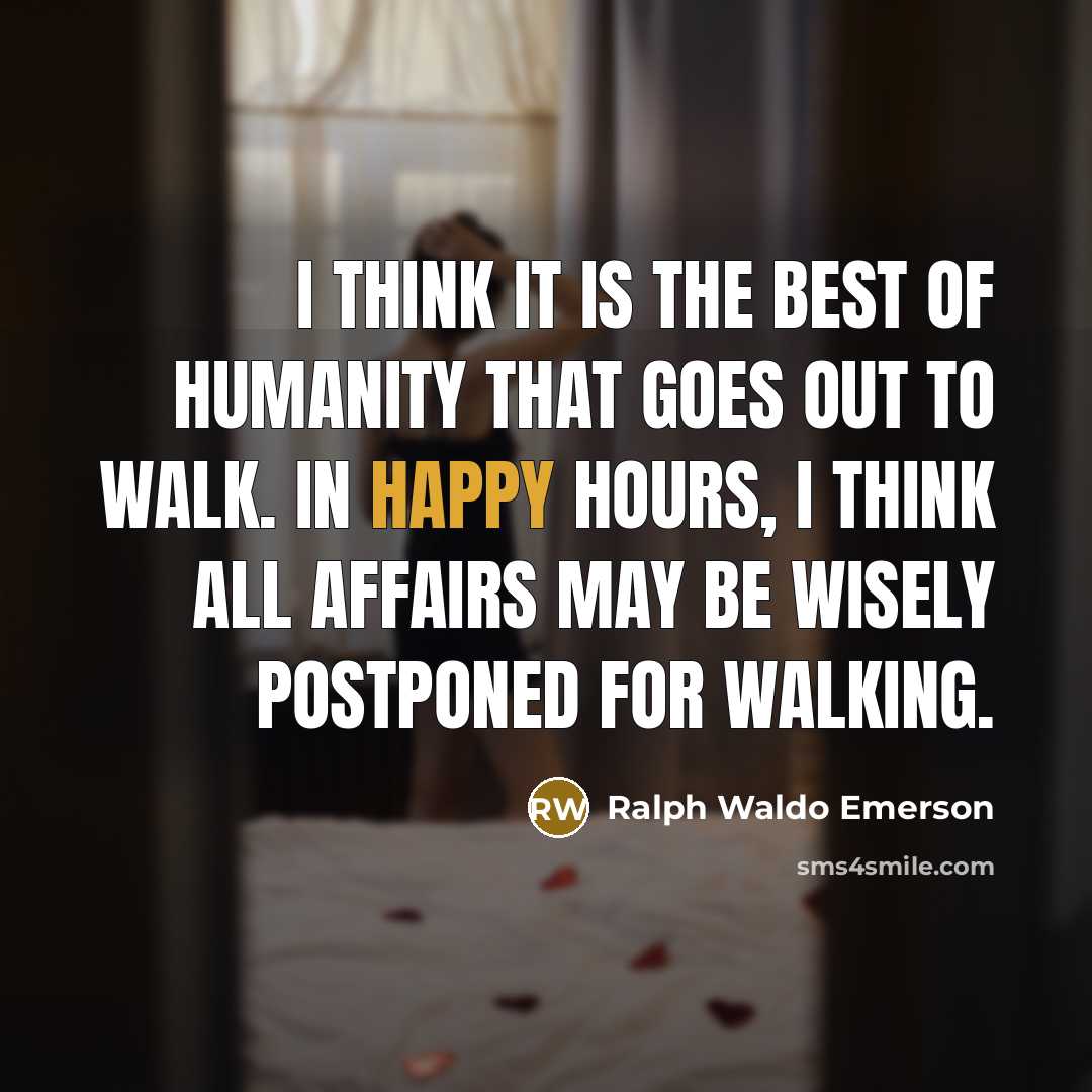 “I think it is the best of humanity that goes…” quote by Ralph Waldo Emerson