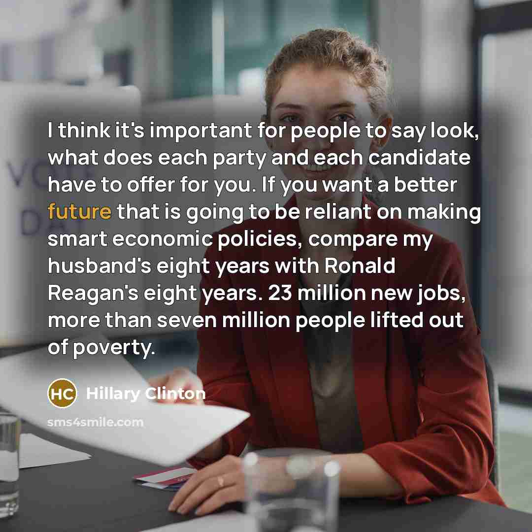 “I think it's important for people to say look, what…” quote by Hillary Clinton