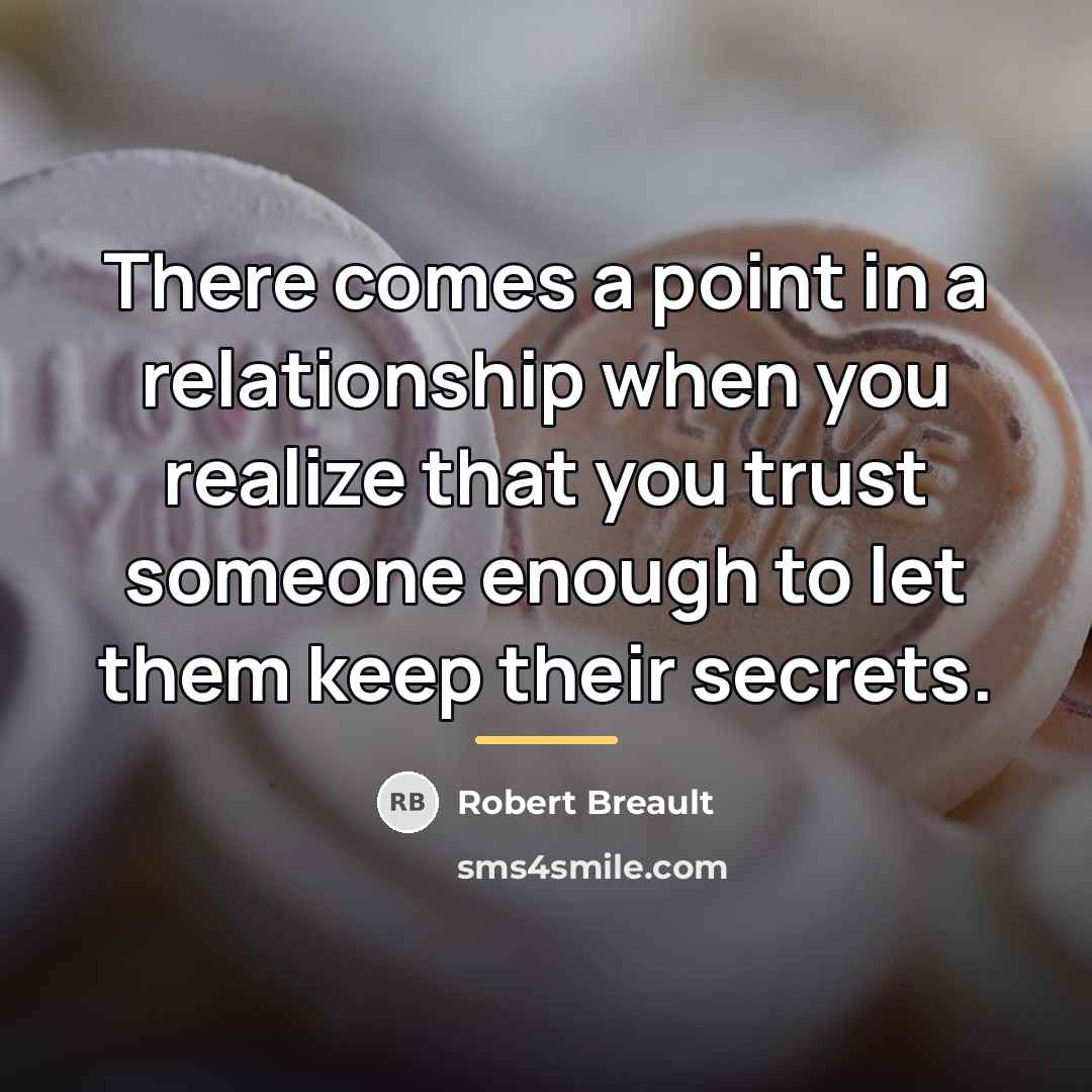 “There comes a point in a relationship when you realize…” quote by Robert Breault