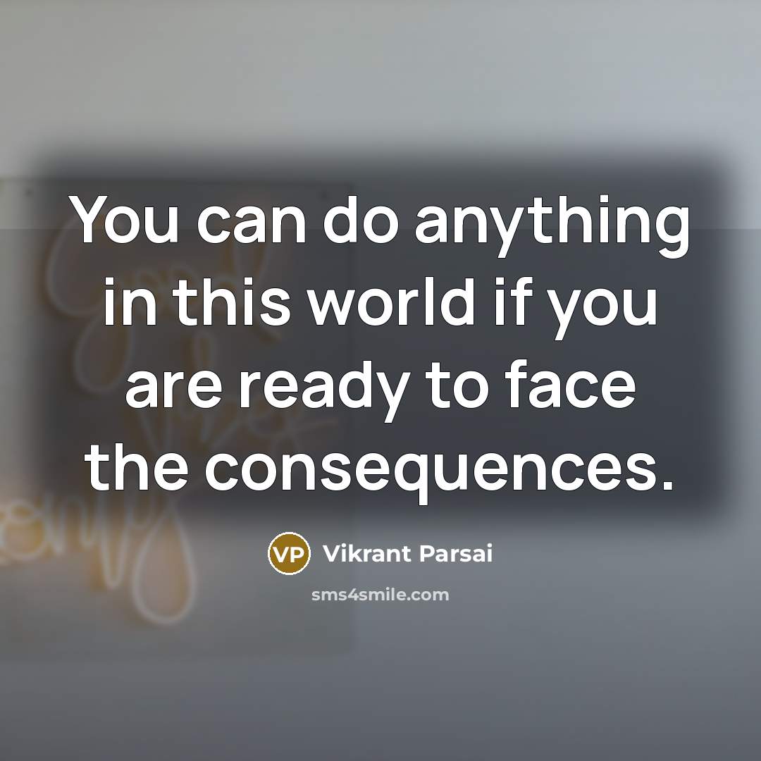 “You can do anything in this world if you are…” quote by Vikrant Parsai
