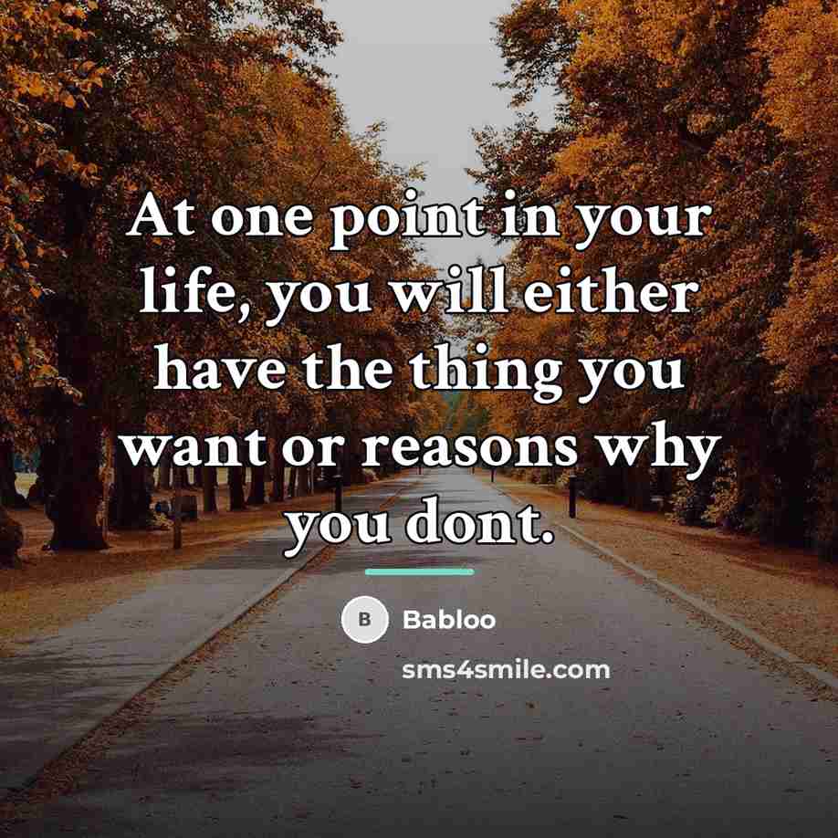 “At one point in your life, you will either have…” quote by Babloo