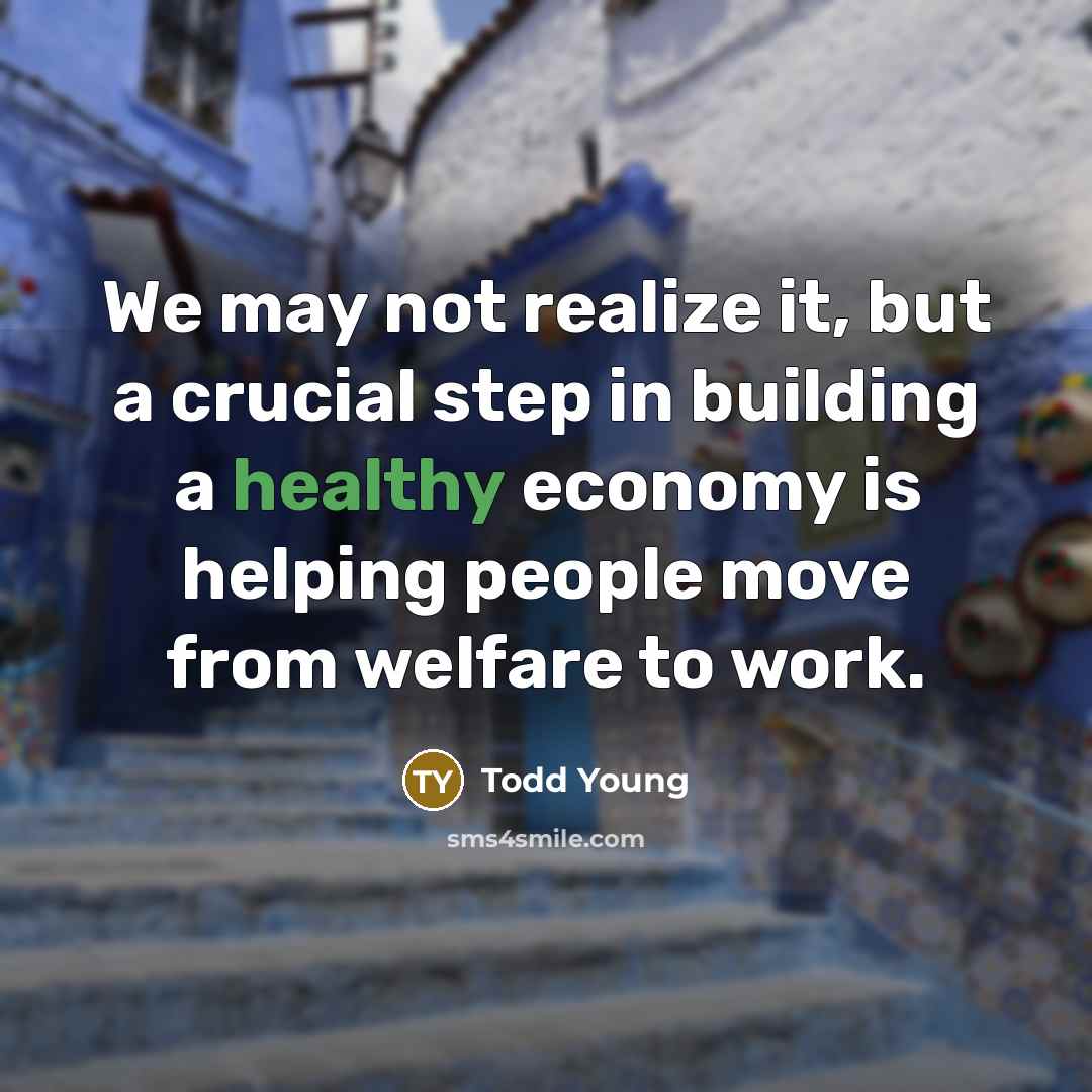 “We may not realize it, but a crucial step in…” quote by Todd Young
