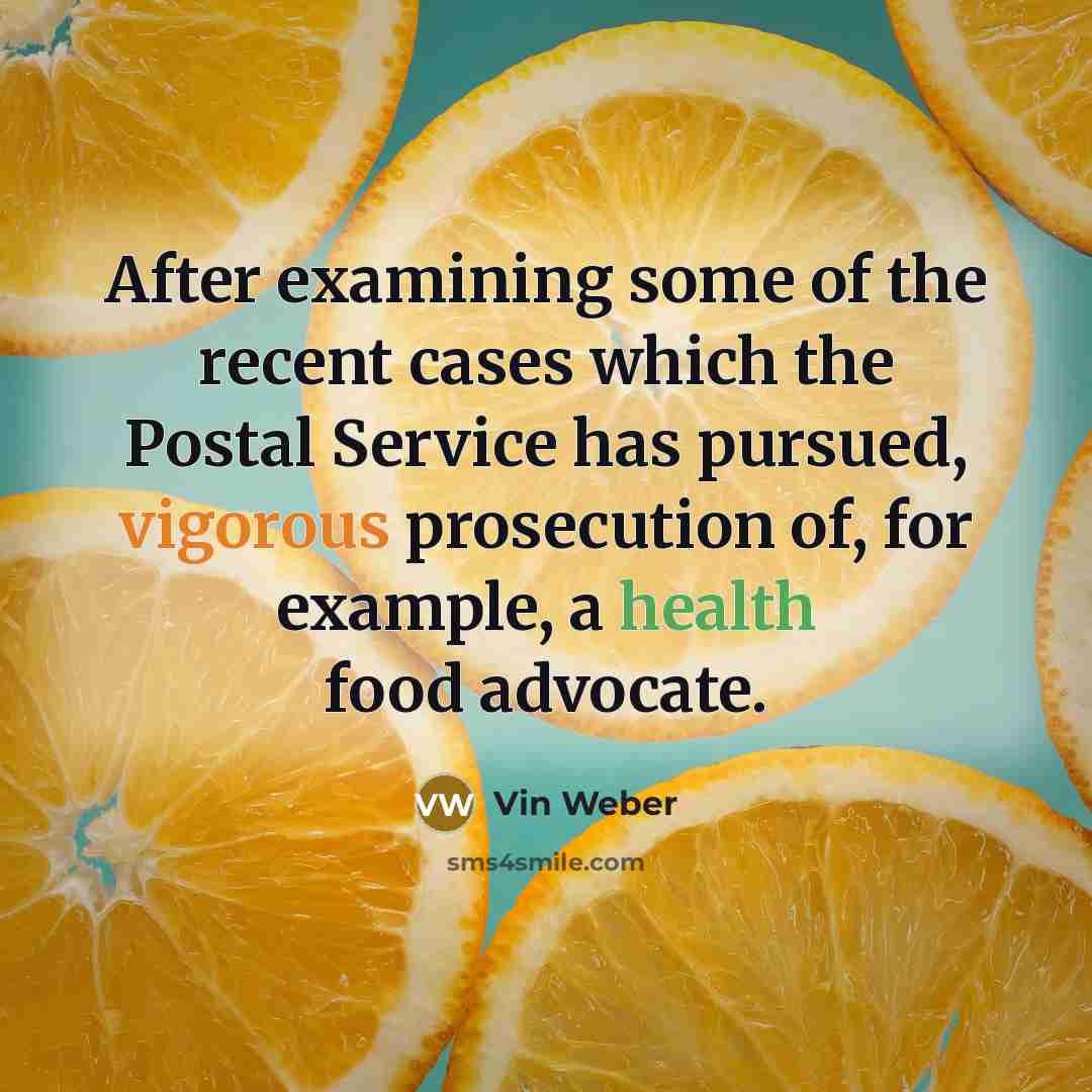 “After examining some of the recent cases which the Postal…” quote by Vin Weber
