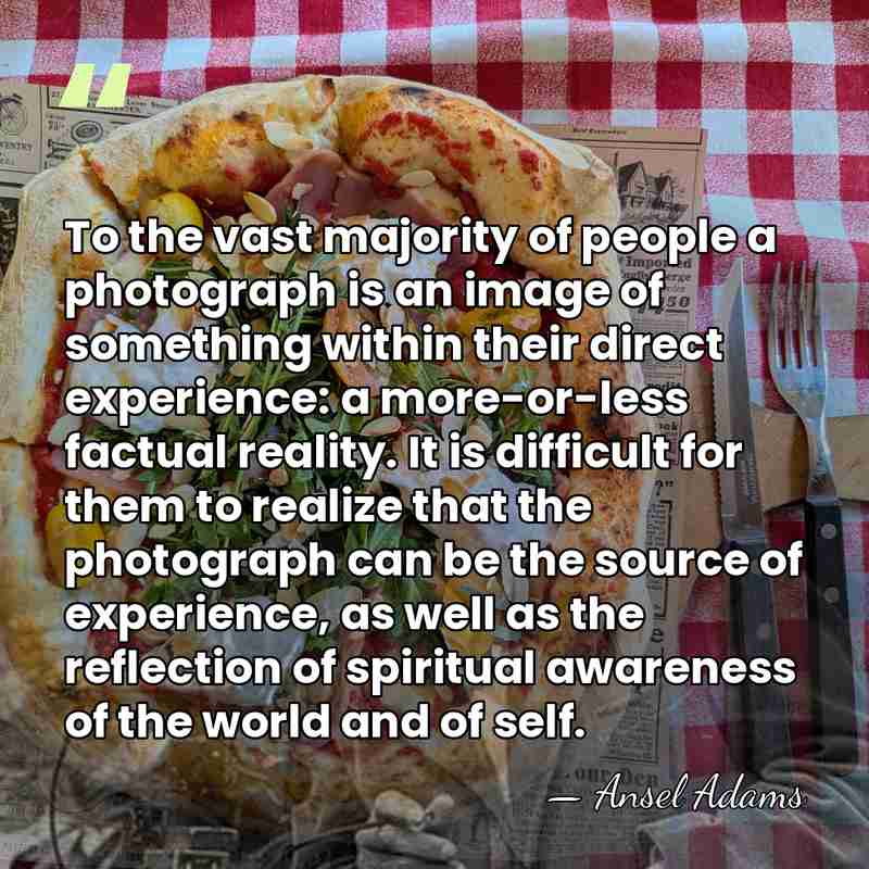 To the vast majority of people a photograph is an image of&hellip; - Ansel Adams