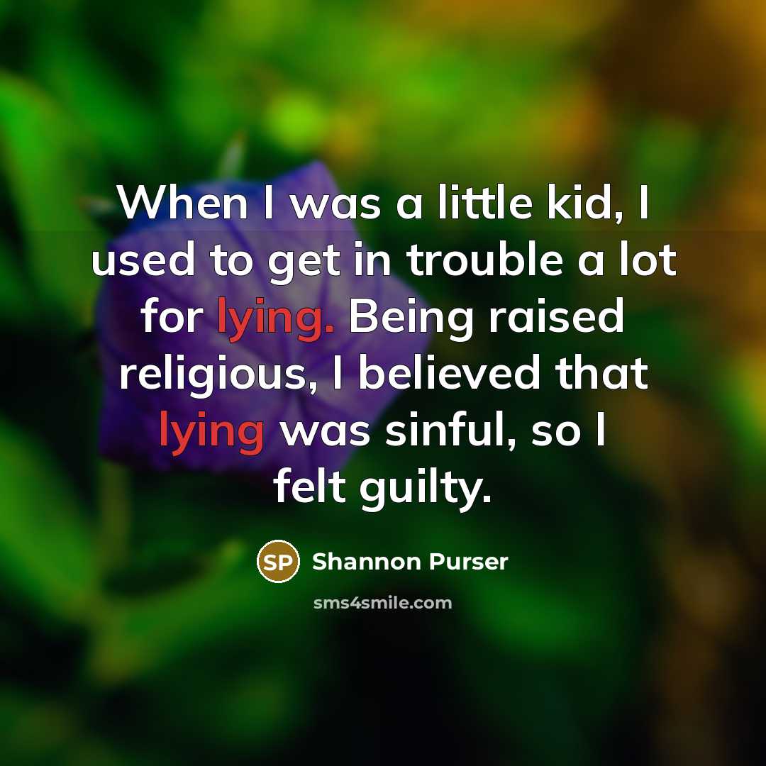 “When I was a little kid, I used to get…” quote by Shannon Purser