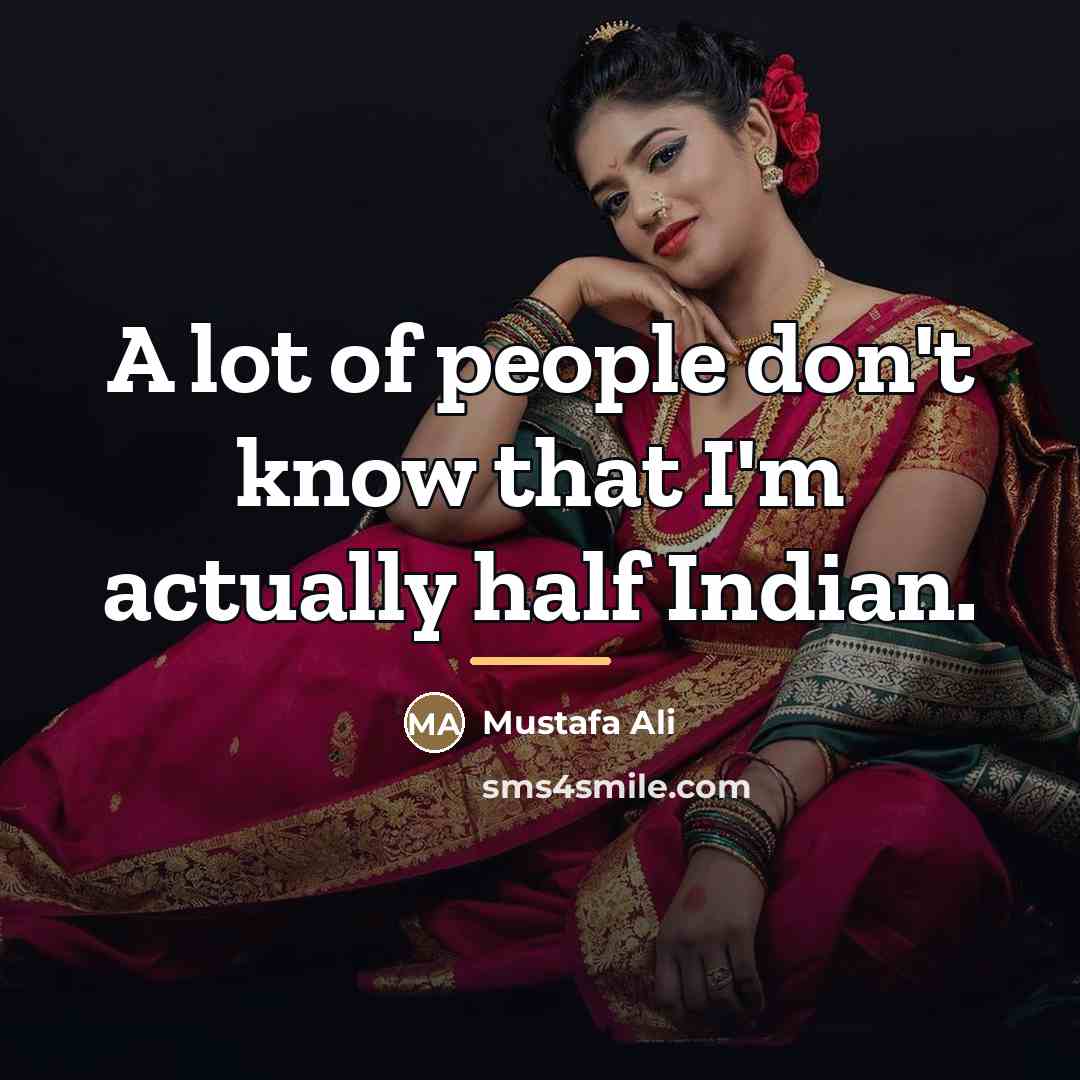 “A lot of people don't know that I'm actually half…” quote by Mustafa Ali