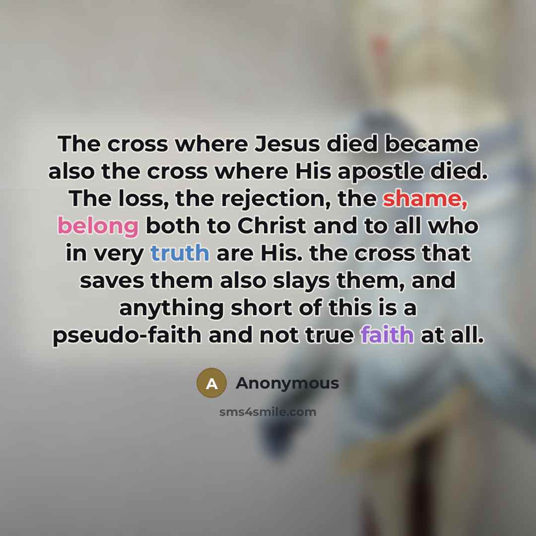 “The cross where Jesus died became also the cross where…” quote by Anonymous
