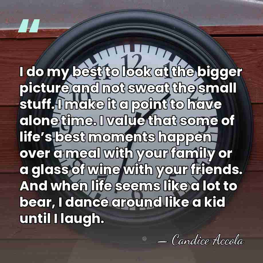 I do my best to look at the bigger picture and not&hellip; - Candice Accola