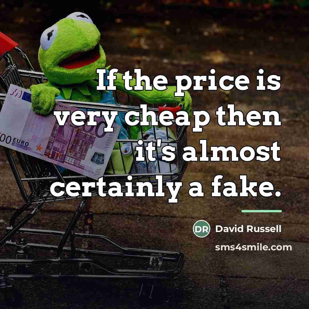“If the price is very cheap then it's almost certainly…” quote by David Russell