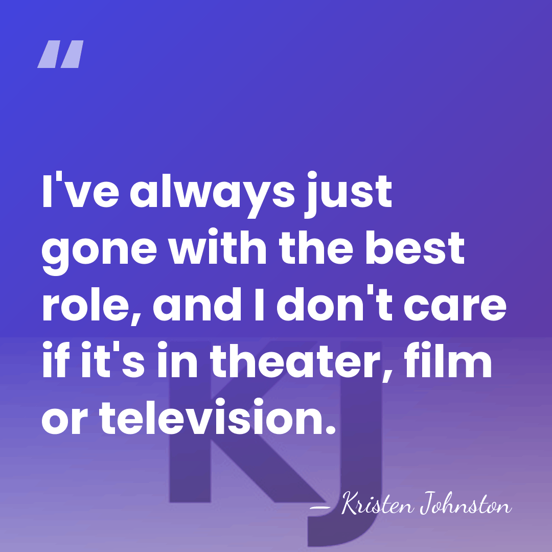 I've always just gone with the best role, and I don't care&hellip; - Kristen Johnston
