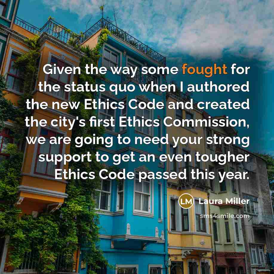 “Given the way some fought for the status quo when…” quote by Laura Miller