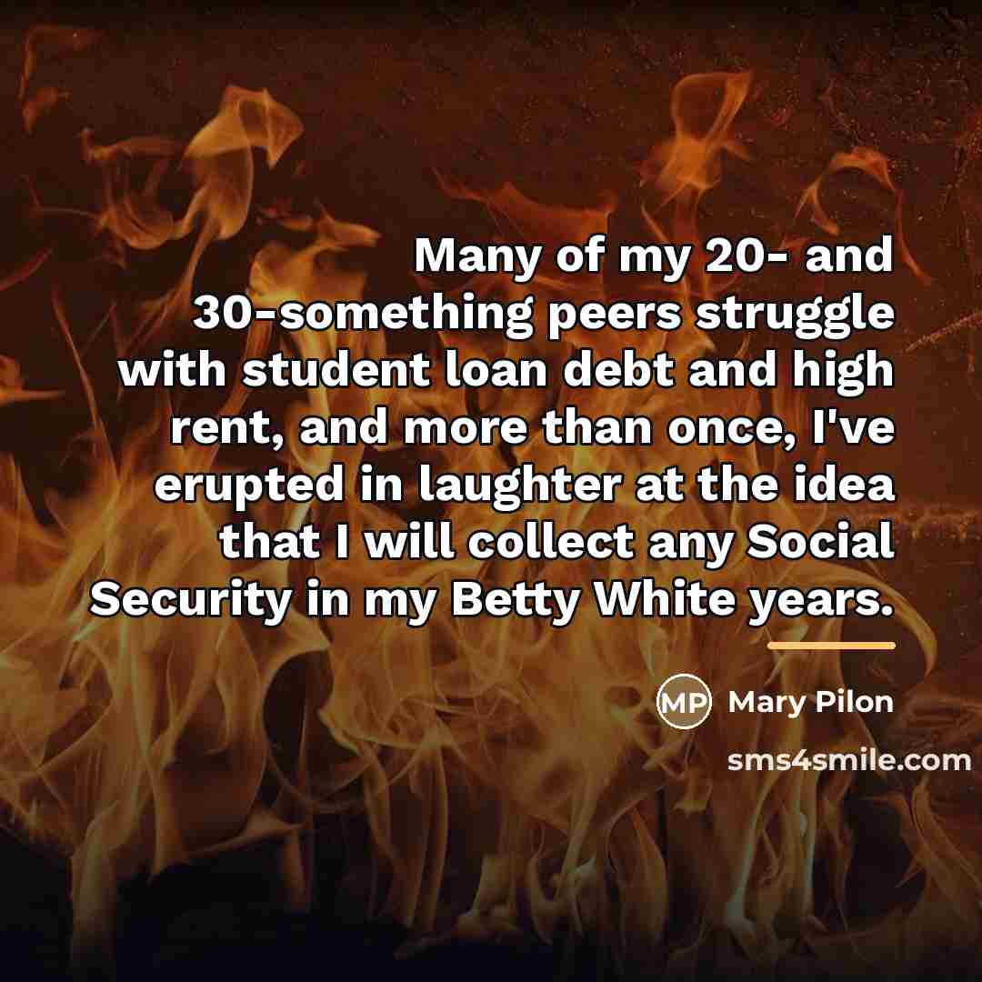 “Many of my 20- and 30-something peers struggle with student…” quote by Mary Pilon