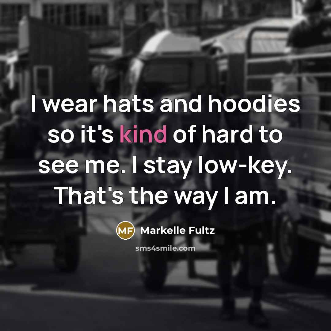 “I wear hats and hoodies so it's kind of hard…” quote by Markelle Fultz