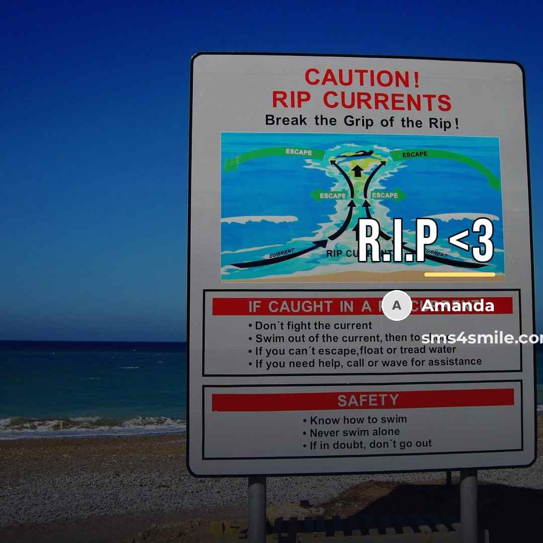“R.I.P…” quote by AMANDA