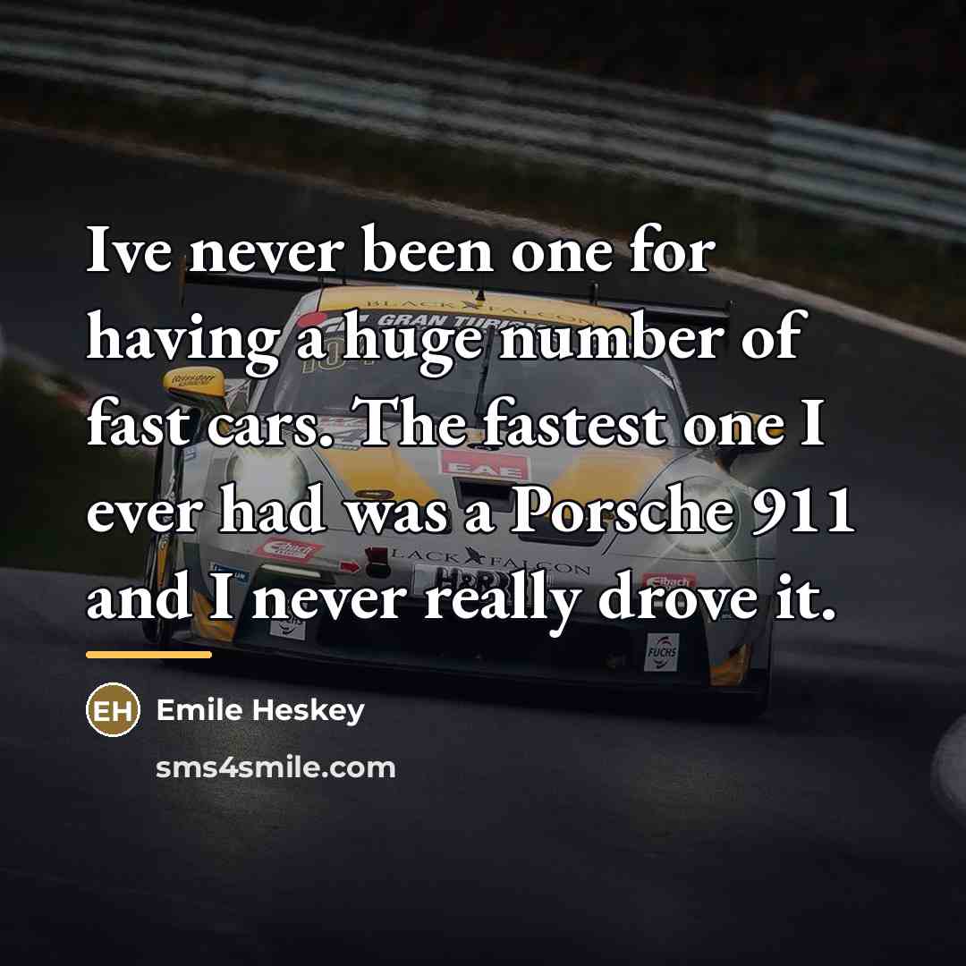 “Ive never been one for having a huge number of…” quote by Emile Heskey