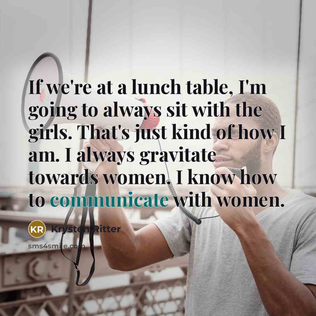 “If we're at a lunch table, I'm going to always…” quote by Krysten Ritter
