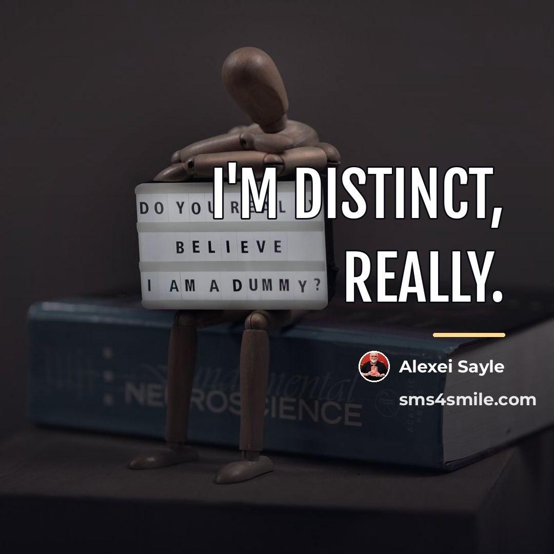 “I'm distinct, really.…” quote by Alexei Sayle