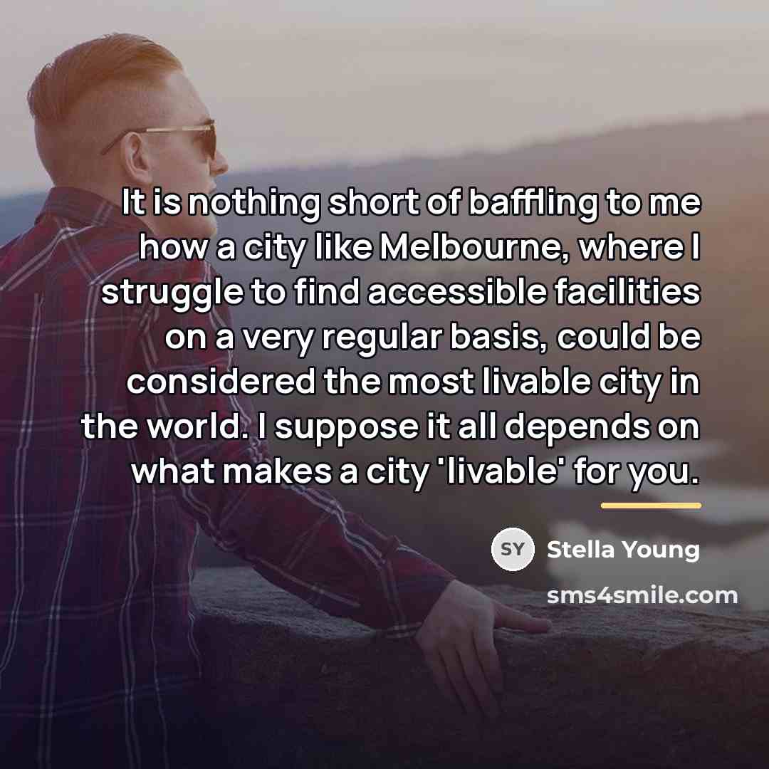 “It is nothing short of baffling to me how a…” quote by Stella Young