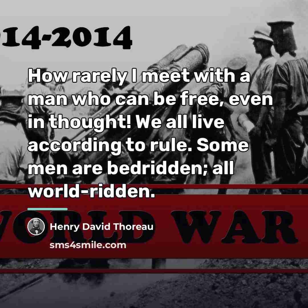 “How rarely I meet with a man who can be…” quote by Henry David Thoreau