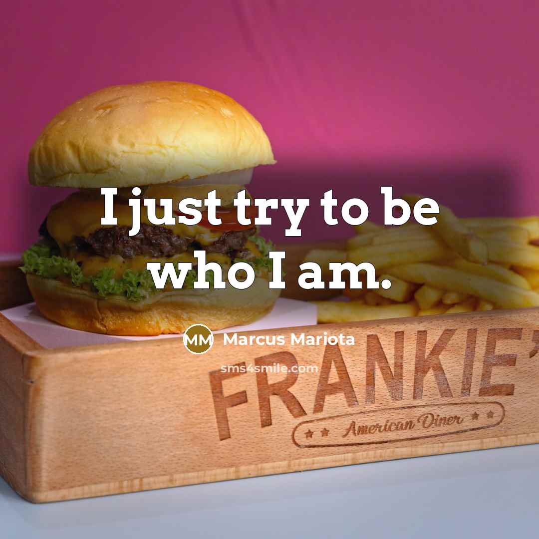 “I just try to be who I am.…” quote by Marcus Mariota