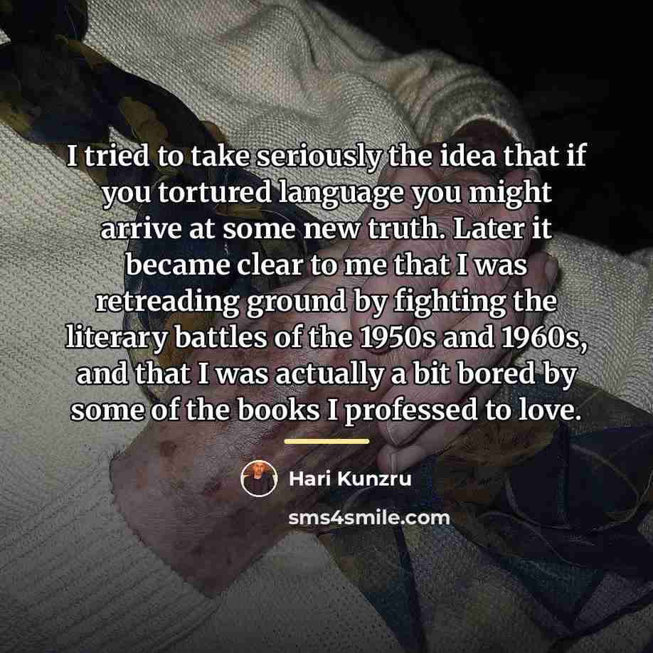“I tried to take seriously the idea that if you…” quote by Hari Kunzru