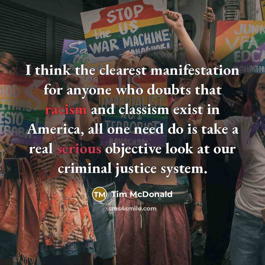 “I think the clearest manifestation for anyone who doubts that…” quote by Tim McDonald