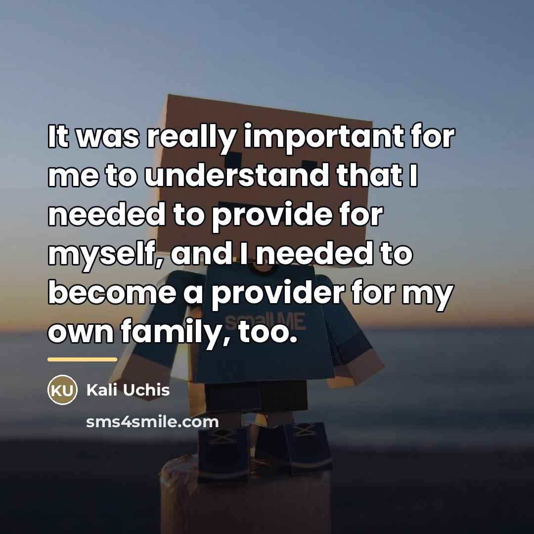 “It was really important for me to understand that I…” quote by Kali Uchis