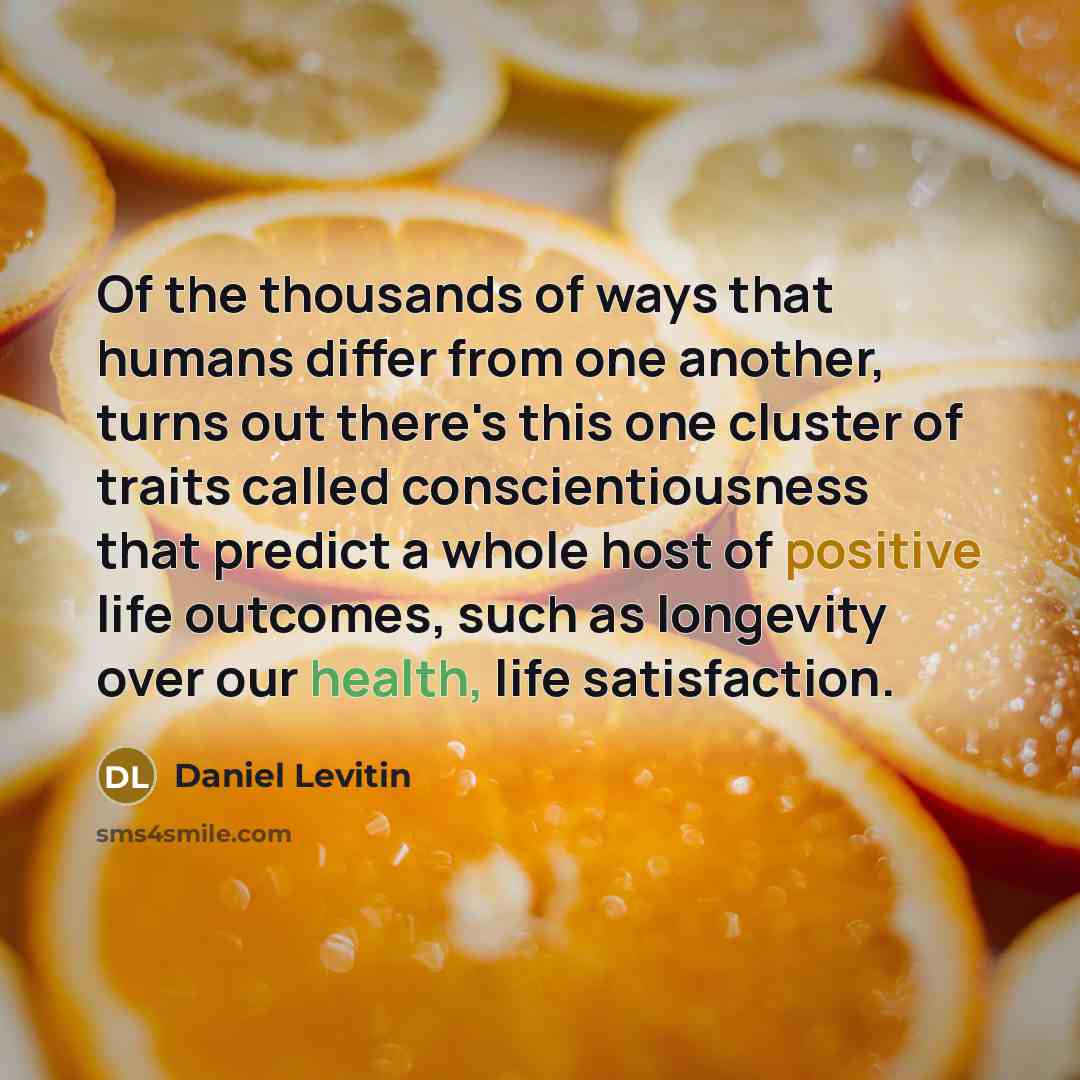 “Of the thousands of ways that humans differ from one…” quote by Daniel Levitin