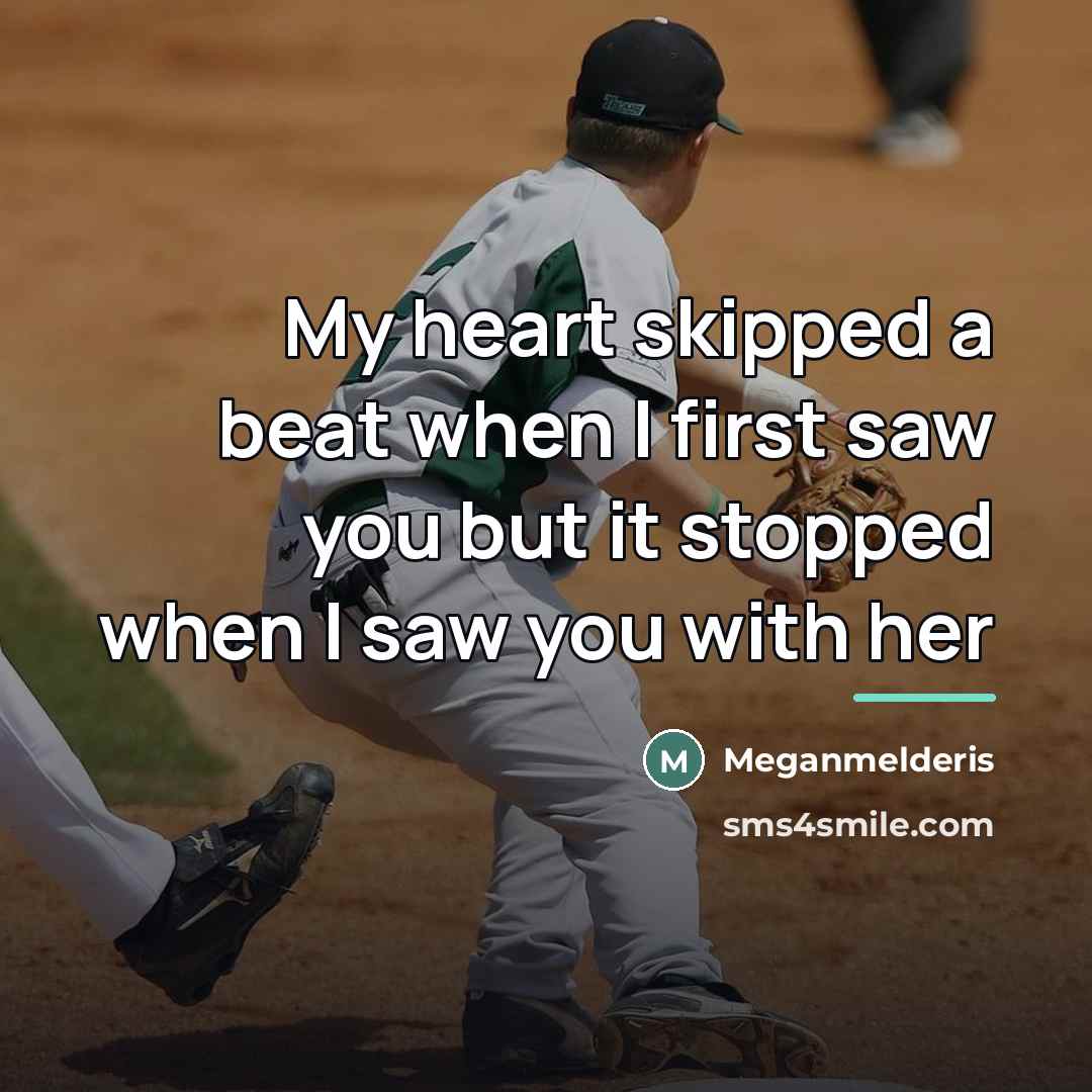 “My heart skipped a beat when I first saw you…” quote by Meganmelderis