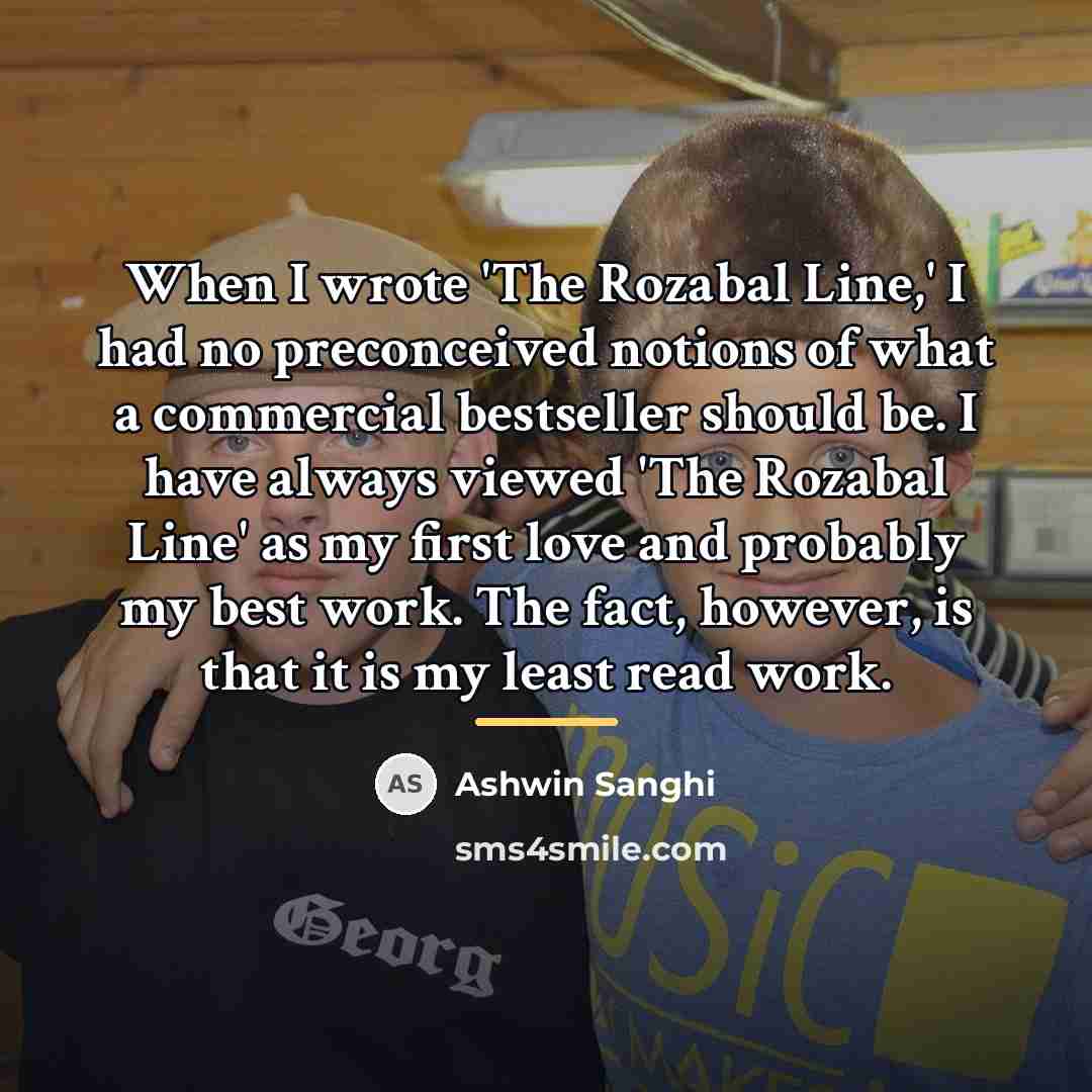 “When I wrote 'The Rozabal Line,' I had no preconceived…” quote by Ashwin Sanghi